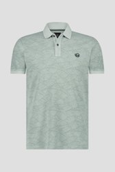 Polo vert clair à motif feuilles de Bluefields pour Hommes