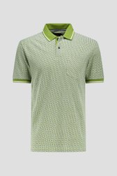 Polo verte avec imprimé de Dansaert Blue pour Hommes