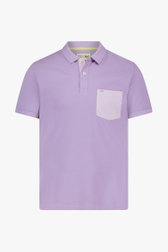 Polo violet clair - Collection Metejoor de Ravøtt pour Hommes