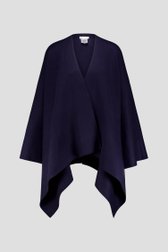 Photo produit 1 de Poncho bleu marine  de D'Auvry pour Femmes