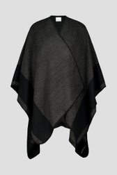 Poncho gris-noir  de Only Carmakoma pour Femmes