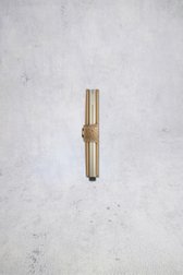 Le dos de Porte-cartes en cuir beige - Miniwallet Pebble de Secri pour Femmes