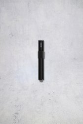 Le dos de Porte-cartes en cuir noir mat - Bandwallet TPU de Secri pour Hommes