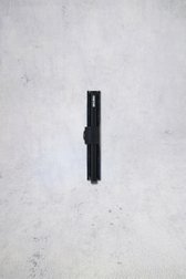 Le dos de Porte-cartes en cuir noir - Miniwallet matte de Secri pour Hommes
