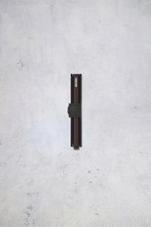 Le dos de Porte-cartes en cuir noir  - Miniwallet original de Secri pour Hommes