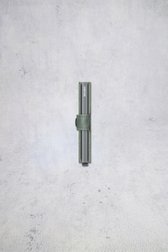 Le dos de Porte-cartes en cuir vert à l’aspect vintage de Secri pour Hommes