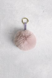 Porte-clés en fausse fourrure violette de Liberty Island pour Femmes
