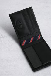 Le dos de Portefeuille en cuir noir de Tommy Hilfiger pour Hommes