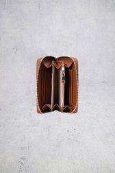 Photo produit 2 de Portefeuille orange brun  de Laurent David pour Femmes