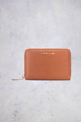 Le devant de Portefeuille orange brun  de Laurent David pour Femmes