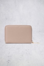 Le dos de Portefeuille taupe de Laurent David pour Femmes