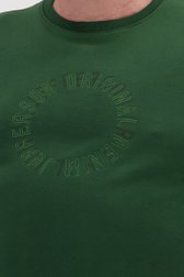 Pull à col rond vert de Jefferson pour Hommes