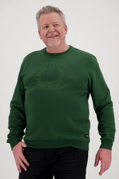 Pull à col rond vert de Jefferson pour Hommes