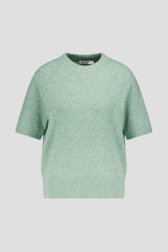 Photo produit 1 de Pull à manches courtes vert clair de Liberty Loving nature pour Femmes