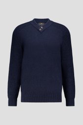 Photo produit 1 de Pull beige à col en V de Ravøtt pour Hommes
