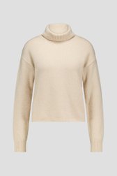 Photo produit 1 de Pull beige à col roulé de Louise pour Femmes