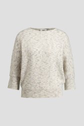 Photo produit 1 de Pull beige clair à manches chauve-souris de Libelle pour Femmes