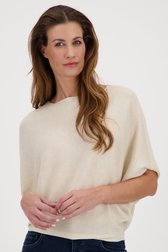 Pull beige clair avec manches chauve-souris de JDY pour Femmes