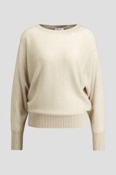 Photo produit 1 de Pull beige clair en laine et cachemire de D'Auvry Studio pour Femmes
