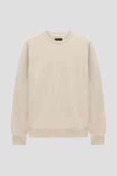 Photo produit 1 de Pull beige fin en coton de Bluefields pour Hommes