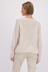 Le dos de Pull beige de Marc O'Polo pour Femmes