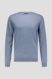 Photo produit 1 de Pull bleu à col rond de Matinique pour Hommes