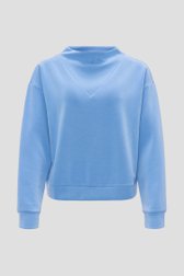 Pull bleu avec finition mate	 de Opus pour Femmes