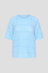 Photo produit 1 de Pull bleu clair  de Kaffe Curve pour Femmes