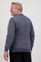 Pull bleu fin	 de Jefferson pour Hommes