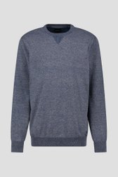 Pull bleu fin	 de Jefferson pour Hommes