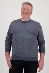 Pull bleu fin	 de Jefferson pour Hommes