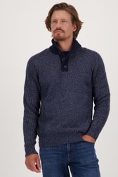 Pull bleu foncé  de Ravøtt pour Hommes