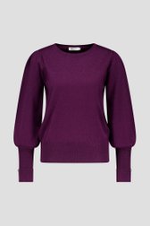 Pull bordeaux pailleté de D'Auvry pour Femmes