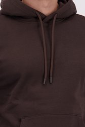 Détail de Pull brun foncé à capuche de Only & Sons pour Hommes