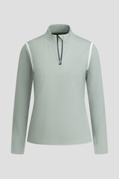 Photo produit 1 de Pull de golf vert à manches longues de Dansaert Golf Club pour Femmes