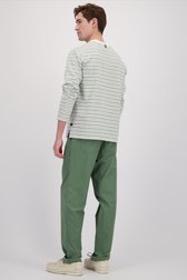 Photo supplémentaire 3 de Pull écru à motif rayé gris de Matinique pour Hommes
