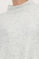 Pull écru aux accents turquoise de Opus pour Femmes
