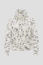Pull écru avec motif noir	 de Opus pour Femmes