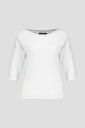 Pull écru avec paillettes de Claude Arielle pour Femmes