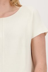 Pull écru finement tricoté de Liberty Island pour Femmes