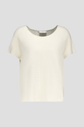 Pull écru finement tricoté de Liberty Island pour Femmes