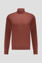 Photo produit 1 de Pull en coton à col roulé - marron de Dansaert Blue pour Hommes