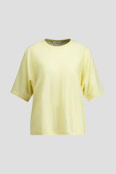 Photo produit 1 de Pull en laine jaune à manches courtes de Liberty Island pour Femmes