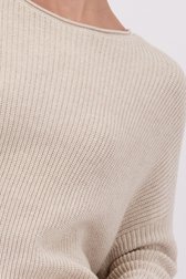Détail de Pull en maille beige de Marc O'Polo pour Femmes