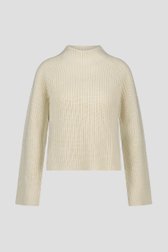 Pull en maille écru à manches amples de JDY pour Femmes