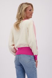 Pull en maille fine dans des tons roses de AC by Annelien Coorevits pour Femmes