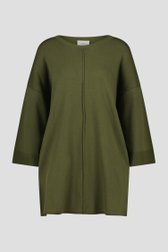Pull en maille fine vert foncé de Only Carmakoma pour Femmes