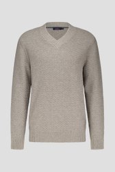 Pull en maille gris clair de Dansaert Blue pour Hommes