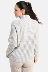Pull en mélange gris de Bicalla pour Femmes