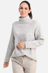 Pull en mélange gris de Bicalla pour Femmes